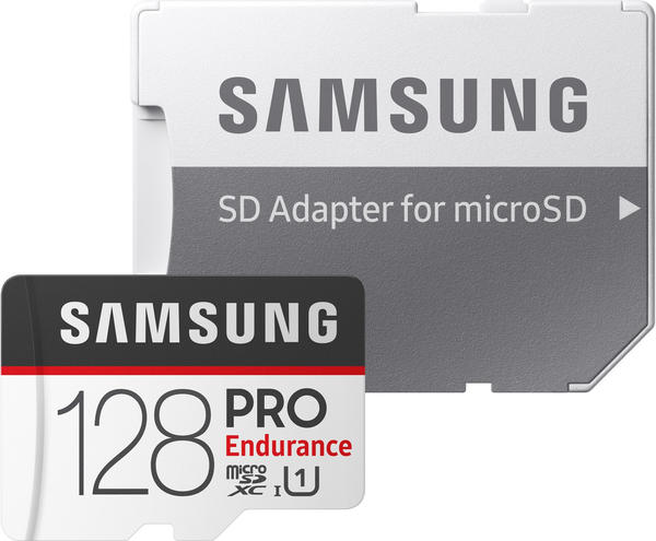 Samsung microSDXC PRO Endurance 128GB Class 10 UHS-I U1 + SD-Adapter