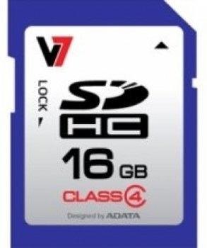 V7 SDHC 16GB Class 4 (VASDH16GCL4R-1E)
