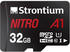 Strontium SRN32GTFU1A1A - MicroSDHC-Speicherkarte 32 GB mit Adapter