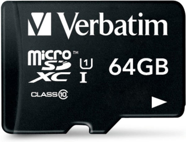 Verbatim Tablet U1 microSDXC 64GB (44060)