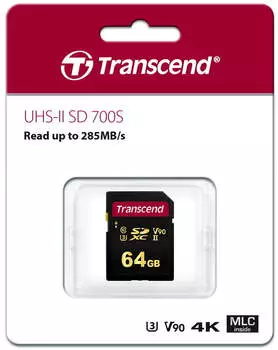Transcend 700S SDXC 64GB – Die ideale Speicherlösung: Transcend 700S SDXC 64GB