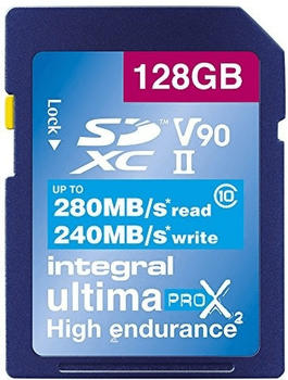 Integral UltimaPro X2 UHS-II V90 SDXC 128GB