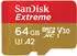 SanDisk Extreme A2 U3 V30 microSD