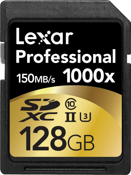 Lexar SDXC Professional 128GB UHS-II 1000x
