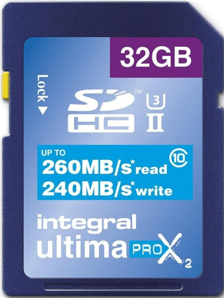Integral UltimaPro X2 UHS-II V90 SDHC 32GB