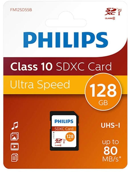 Philips SDXC 128GB (FM12SD55B)
