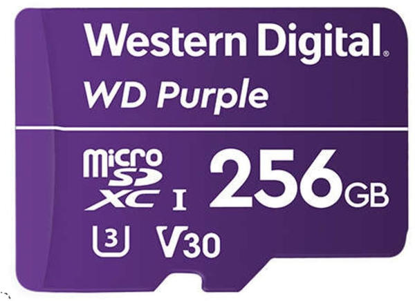 Western Digital microSDXC WD Purple 256GB Class 10 UHS-I
