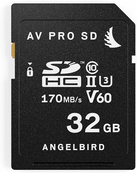 Angelbird SDHC 32GB Class 10 UHS-II U3 V60