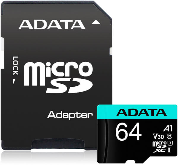 Adata Premier Pro U3 V30S microSDXC A1 64GB