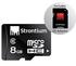 Strontium Basic MicroSD Karte mit SD Kartenadapter,