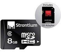 Strontium Basic MicroSD Karte mit SD Kartenadapter,