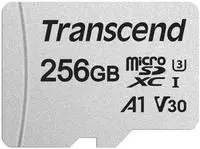 TRANSCEND 256GB microSD w/ adapter UHS-I