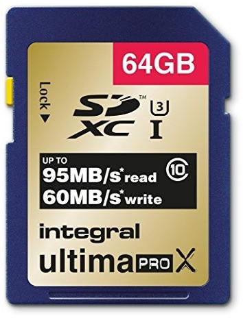Integral UltimaPro X Gold UHS-I U3 SDXC 64GB