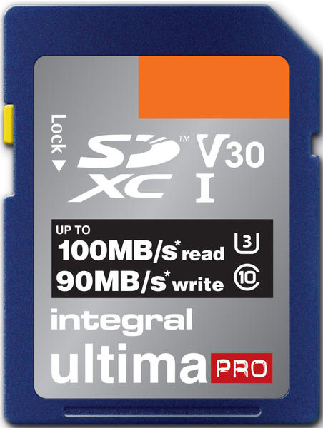 Integral SDXC UltimaPro 64GB Class 10 UHS-I V30