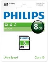 Philips SDHC 8GB Class 10 (FM08SD45B)