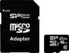 Silicon Power SP016GBSTHBU1V10SP, Silicon Power Elite UHS-I 16GB microSDHC Ad.