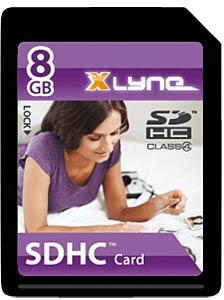 Xlyne SDHC 8GB Class 4