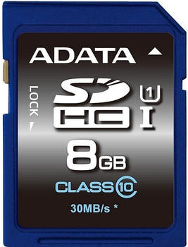 Adata Premier SDHC 8GB Class 10 UHS-I (ASDH8GUICL10-R)
