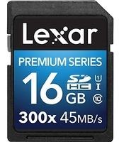 Lexar SDHC Premium II 16GB UHS-I 300x