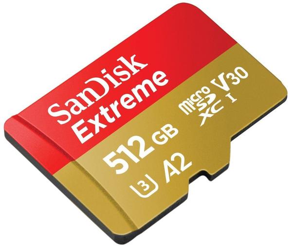 SanDisk Extreme A2 U3 V30 microSDXC 512GB