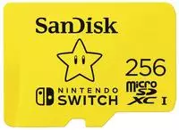 Sandisk Speicherkarte "microSDXC f&uuml;r Nintendo Switch 256GB" (256 GB 100 MB/s