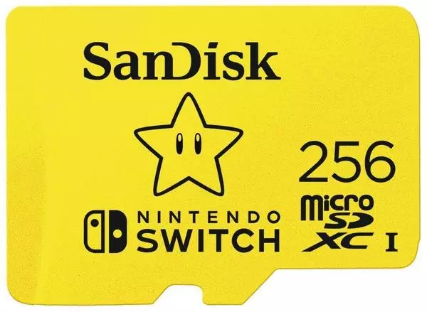 SanDisk microSDXC für Nintendo Switch 256GB