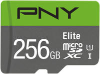 PNY Elite - Flash-Speicherkarte - 256 GB - A1 / Video Class V10 / UHS Class 1 /