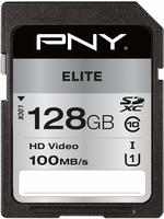 SD XC Card 128GB PNY Elite R100MB/s retail