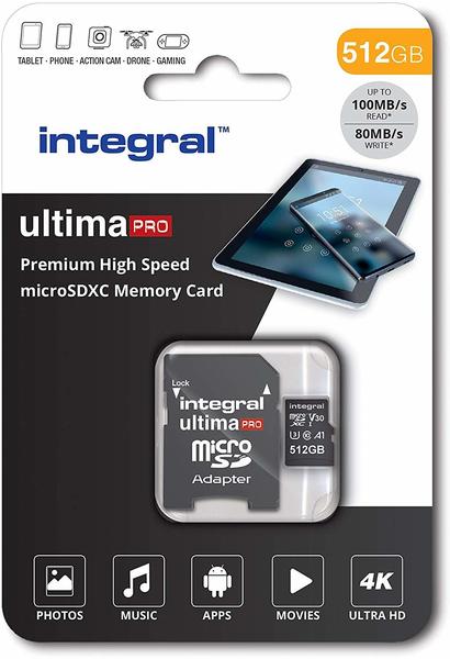 Integral ultimaPRO U3 V30 microSDXC 512GB