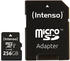 Intenso Micro SDXC Class 10 Speicherkarte inkl. SD-Adapter