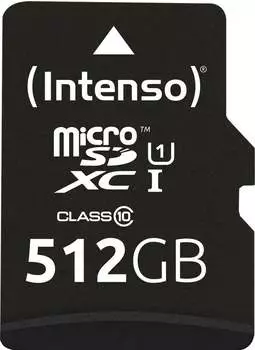 Intenso UHS-I Premium microSDXC 512GB – Hervorragende Leistung und Kompatibilität