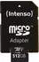 Intenso Micro SDXC Class 10 Speicherkarte inkl. SD-Adapter