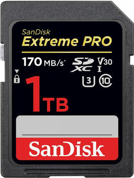 SanDisk Extreme PRO UHS-I U3 V30 SDXC 1TB (SDSDXXY-1T00)