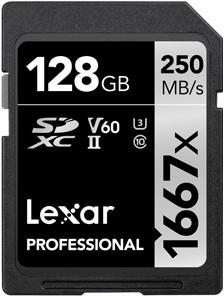 Lexar Professional 1667x SDXC 128GB