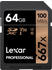 Lexar SDXC 64GB Class 10 UHS-I V30