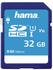 Hama 181095 SDHC 32GB Speicherkarte Class 10 Blau (Blau)