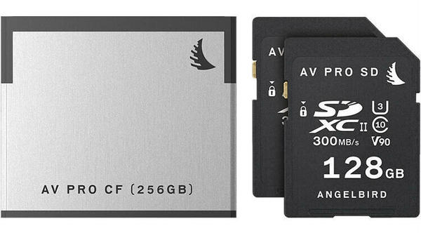 Angelbird Match pack for Canon C200 (1CF 256GB + 2SD 128GB)