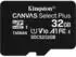 32 GB, mit SD-Karten-Adapter: Kingston Canvas Select Plus microSD