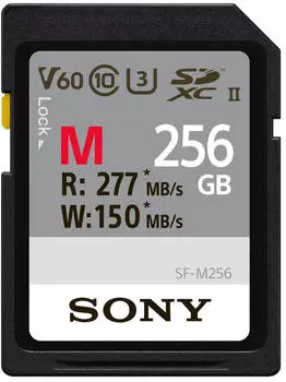 Sony Sony SF-M TOUGH SD UHS-II (R277/W150) 256GB