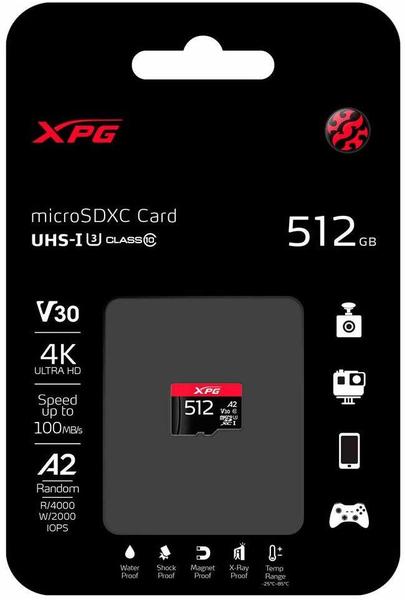 XPG Gaming microSDXC A2 512GB