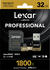 Lexar microSDXC Professional 64GB Class 10 UHS-II U3 + SD-Adapter