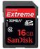 SanDisk SDSDX3-016G-E31 Extreme III SDHC Secure Digital 16384 MB