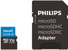 Philips FM25MP65B/00, Philips MicroSDXC Card 256GB Class 10 UHS-I U3 incl....