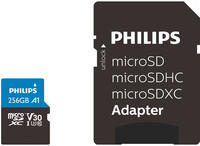 PHILIPS FM25MP65B/00, Philips FM25MP65B microSD Speicherkarte 256 GB inkl. SD-Adapter