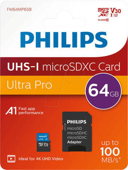 Philips Ultra Pro microSDXC Class 10 U3 64GB
