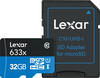 Lexar LMS0633032G-BNNNG, 32GB Lexar High-Performance 633x microSDHC UHS-I Card,...