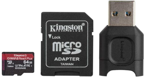 Kingston Canvas React Plus microSDXC 64GB