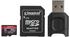 Kingston microSDXC Canvas React Plus 256GB Class 10 UHS-I A1 V90 + SD-Adapter + Kartenleser