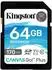 64 GB, 70 MB/s: Kingston Canvas Go! Plus SDXC