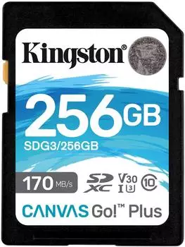 Kingston Canvas Go! Plus SDXC 256GB